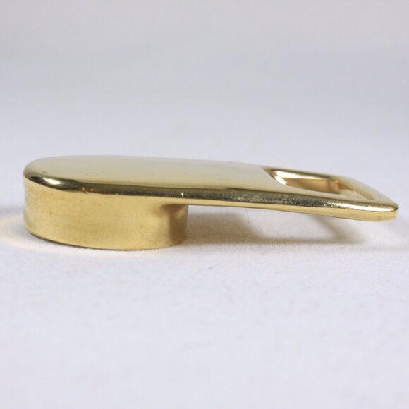 Gold tone bottle opener and cap combo - Picture 3 of 9